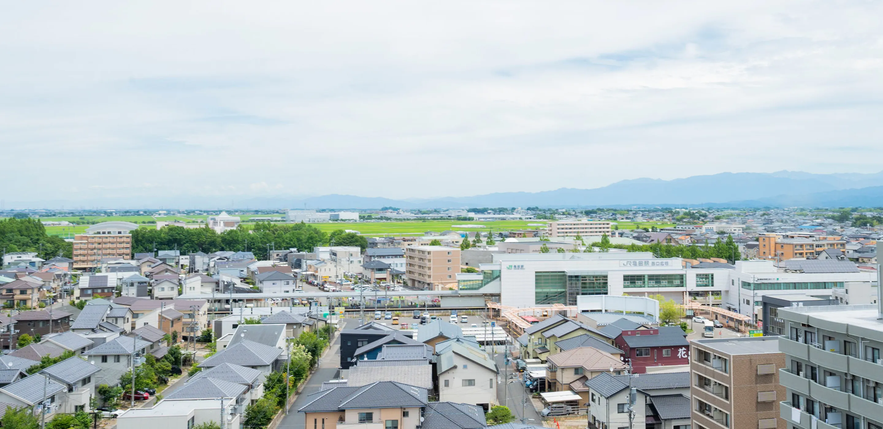 はばたき信用組合からの風景